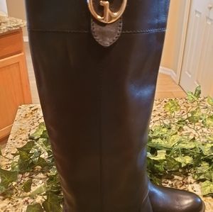 SOLD- AUTHENTIC GUCCI leather BOOTS
